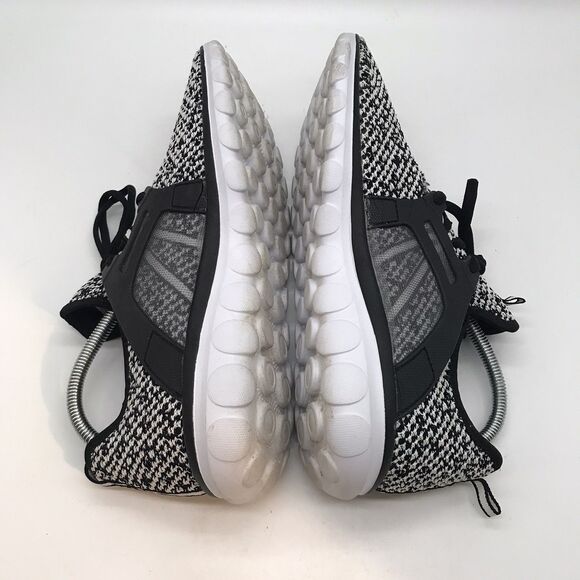 Champion SpeedKnit Sneakers Women's 11  Running Shoe Black White Lace Up Trainer - Picture 7 of 9